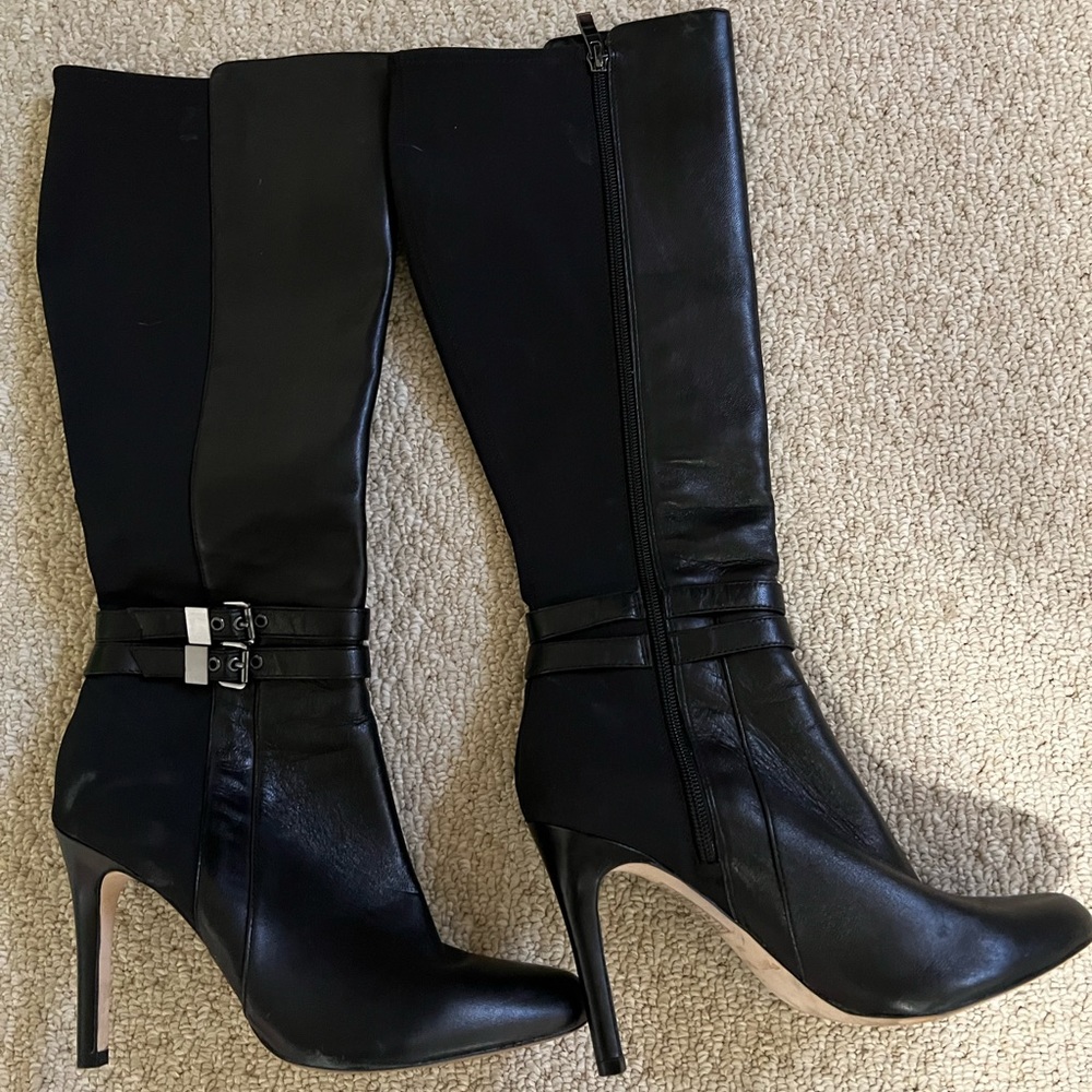 Black Heeled Boots